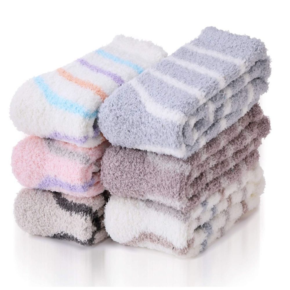 Fuzzy winter socks   